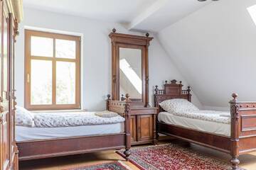 Фото номера Двухместный номер с 1 кроватью Мини-отель Dwór Gogolewo nad Wartą г. Książ Wielkopolski 2